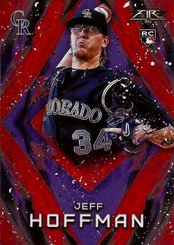 2017 Topps Fire - Flame #58 Jeff Hoffman Front