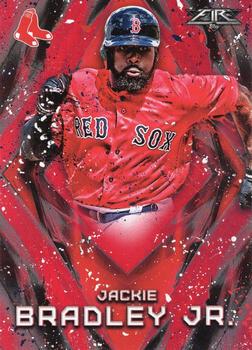 2017 Topps Fire - Flame #165 Jackie Bradley Jr. Front