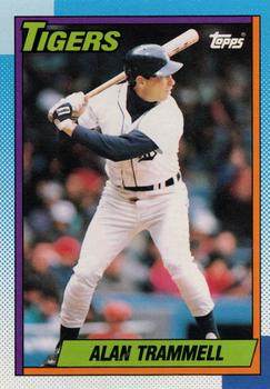 1990 O-Pee-Chee - White Back (Test Stock) #440 Alan Trammell Front