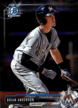 2017 Bowman Chrome - Prospects #BCP184 Brian Anderson Front