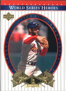 2002 Upper Deck World Series Heroes #23 Ozzie Smith Front
