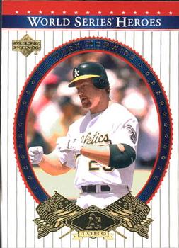 2002 Upper Deck World Series Heroes #3 Mark McGwire Front