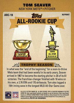 2017 Topps Update - Topps All-Rookie Cup #ARC-18 Tom Seaver Back