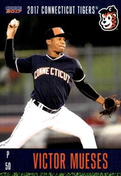 2017 Choice Connecticut Tigers #20 Victor Mueses Front