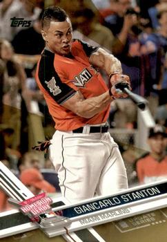 2017 Topps Update - Gold #US65 Giancarlo Stanton Front