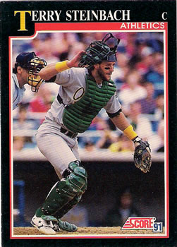 1991 Score #780 Terry Steinbach Front