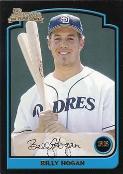 2003 Bowman Draft Picks & Prospects #BDP73 Billy Hogan Front