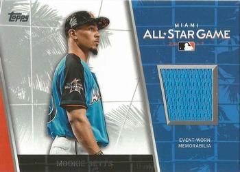 2017 Topps Update - All-Star Stitches Relics #ASR-MB Mookie Betts Front