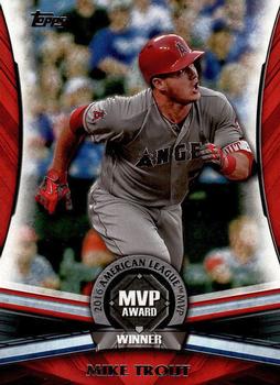 2017 Topps Update - MVP Award Winners #MVP-1 Mike Trout Front