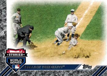 2017 Topps Update - Storied World Series #SWS-5 1905 New York Giants Front