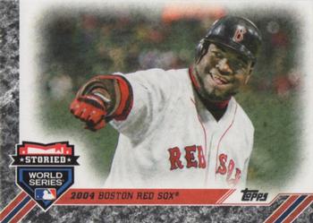 2017 Topps Update - Storied World Series #SWS-8 2004 Boston Red Sox Front