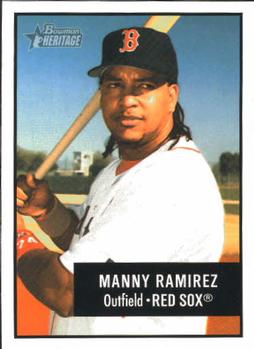 2003 Bowman Heritage #122 Manny Ramirez Front