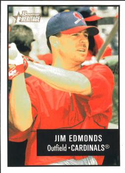 2003 Bowman Heritage #137 Jim Edmonds Front