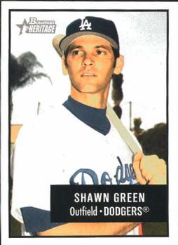 2003 Bowman Heritage #145 Shawn Green Front