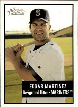 2003 Bowman Heritage #5 Edgar Martinez Front