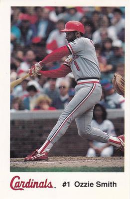 1991 St. Louis Cardinals Police #NNO Ozzie Smith Front