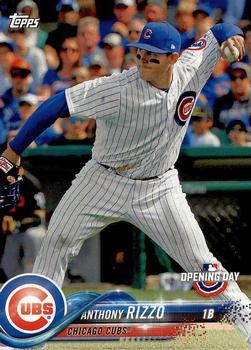 2018 Topps Opening Day #6 Anthony Rizzo Front