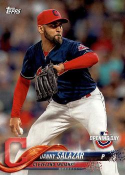 2018 Topps Opening Day #38 Danny Salazar Front