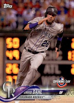 2018 Topps Opening Day #44 David Dahl Front