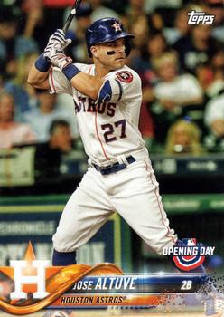 2018 Topps Opening Day #50 Jose Altuve Front