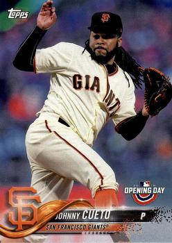 2018 Topps Opening Day #88 Johnny Cueto Front