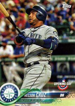 2018 Topps Opening Day #91 Nelson Cruz Front