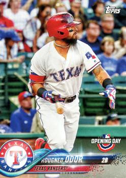 2018 Topps Opening Day #103 Rougned Odor Front