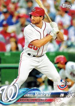 2018 Topps Opening Day #111 Daniel Murphy Front