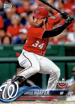 2018 Topps Opening Day #114 Bryce Harper Front