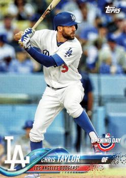 2018 Topps Opening Day #167 Chris Taylor Front