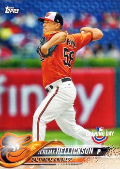 2018 Topps Opening Day #180 Jeremy Hellickson Front
