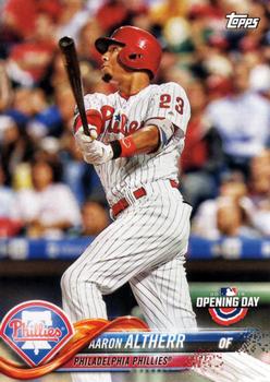 2018 Topps Opening Day #181 Aaron Altherr Front