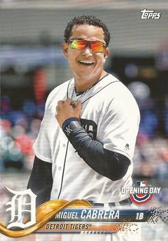 2018 Topps Opening Day #46 Miguel Cabrera Front