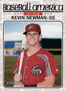 2017 Topps Heritage Minor League - Baseball America All-Stars #BA-KN Kevin Newman Front