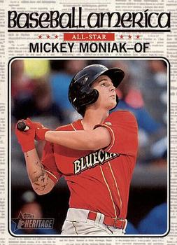 2017 Topps Heritage Minor League - Baseball America All-Stars #BA-MM Mickey Moniak Front