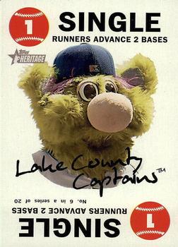 2017 Topps Heritage Minor League - Mascots 1968 Topps Game #6 Skipper Front