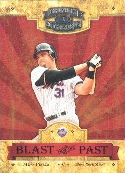 2004 Donruss Throwback Threads - Blast From the Past #BP-18 Mike Piazza Front