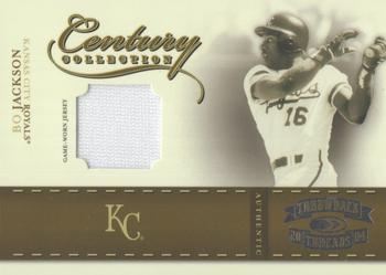 2004 Donruss Throwback Threads - Century Collection Material #CC-7 Bo Jackson Front