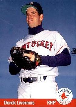 1993 Ballpark Cards Pawtucket Red Sox #13 Derek Livernois Front