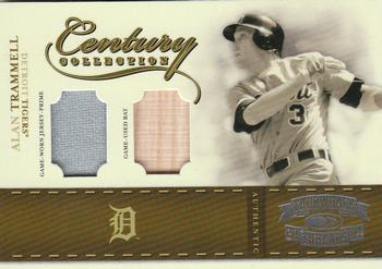 2004 Donruss Throwback Threads - Century Collection Material Combo #CC-1 Alan Trammell Front