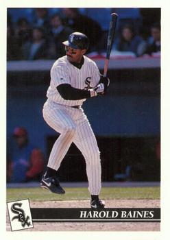 1996 Dannon Chicago White Sox #NNO Harold Baines Front