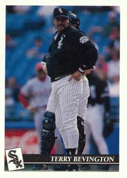 1996 Dannon Chicago White Sox #NNO Terry Bevington Front