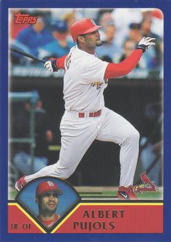 2003 Topps - Pre-Production #PP1 Albert Pujols Front