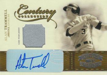 2004 Donruss Throwback Threads - Century Collection Signature Material #CC-1 Alan Trammell Front