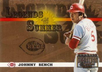 2003 Donruss Signature - Legends of Summer #LS-24 Johnny Bench Front