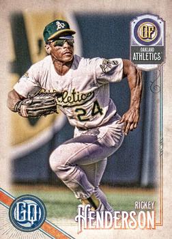 2018 Topps Gypsy Queen #317 Rickey Henderson Front