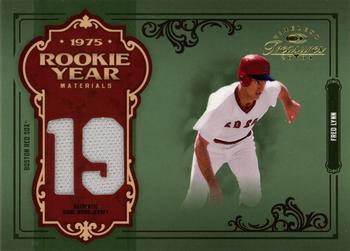 2004 Donruss Timeless Treasures - Rookie Year Materials Number #RY-10 Fred Lynn Front