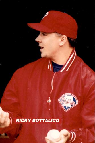 1995 Philadelphia Phillies Photocards #NNO Ricky Bottalico Front