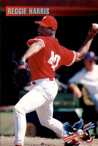1997 Philadelphia Phillies Photocards #NNO Reggie Harris Front