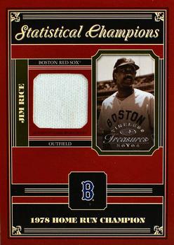 2004 Donruss Timeless Treasures - Statistical Champions #SC-23 Jim Rice Front